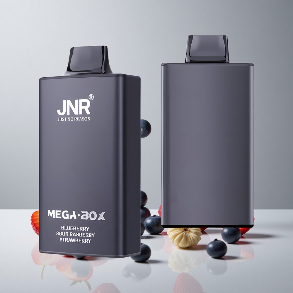 JNR Mega Box 25000 Puffs Arándano Agrio Frambuesa Fresa 30ml Capacidad de E-líquido vape wholesale Peru