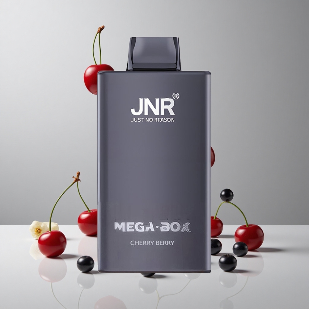 JNR Mega Box 25000 Puffs Cereza y Baya 30ml E-líquido vape wholesale Peru