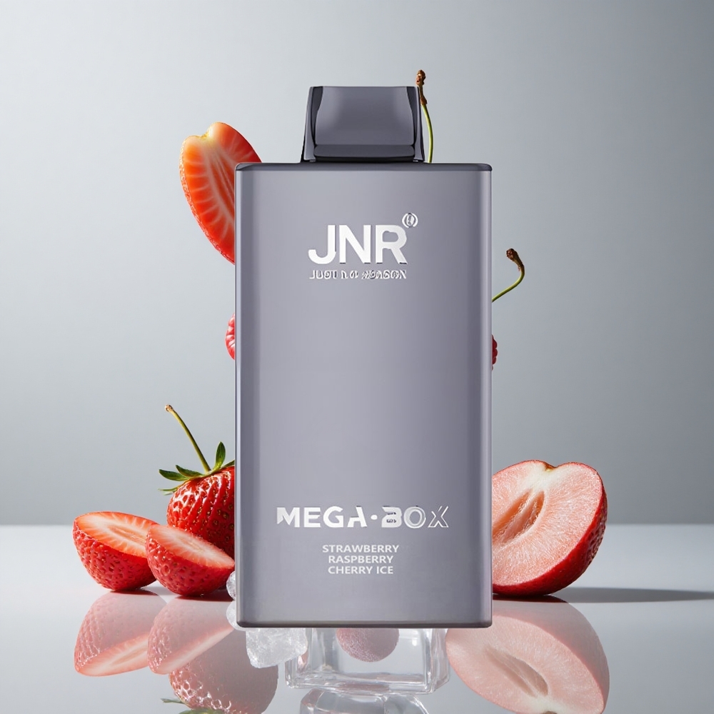JNR Mega Box 25000 Puffs Fresa Frambuesa Cereza Hielo 30ml vape wholesale Peru