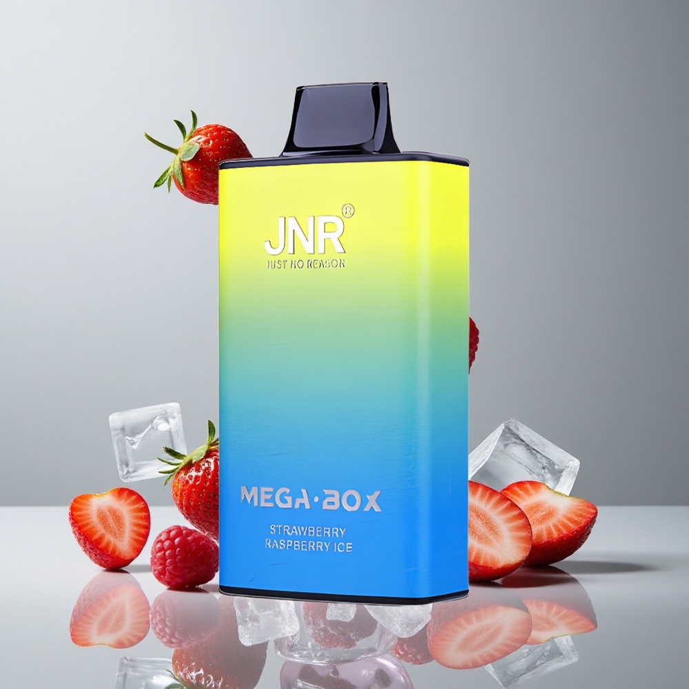 JNR Mega Box 25000 Puffs Fresa Frambuesa Hielo 30ml Capacidad vape wholesale Peru