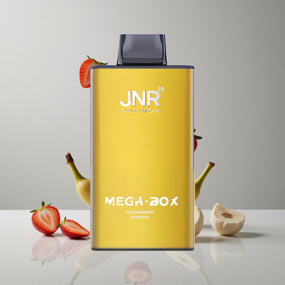 JNR Mega Box 25000 Puffs Fresa Plátano 30ml Capacidad Dual Mesh vape wholesale Peru