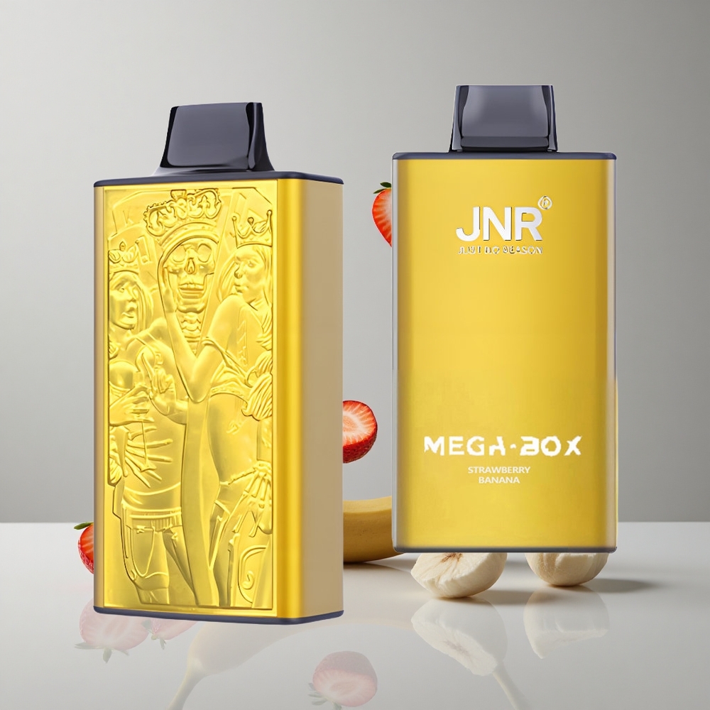 JNR Mega Box 25000 Puffs Fresa Plátano 30ml Capacidad Dual Mesh vape wholesale Peru