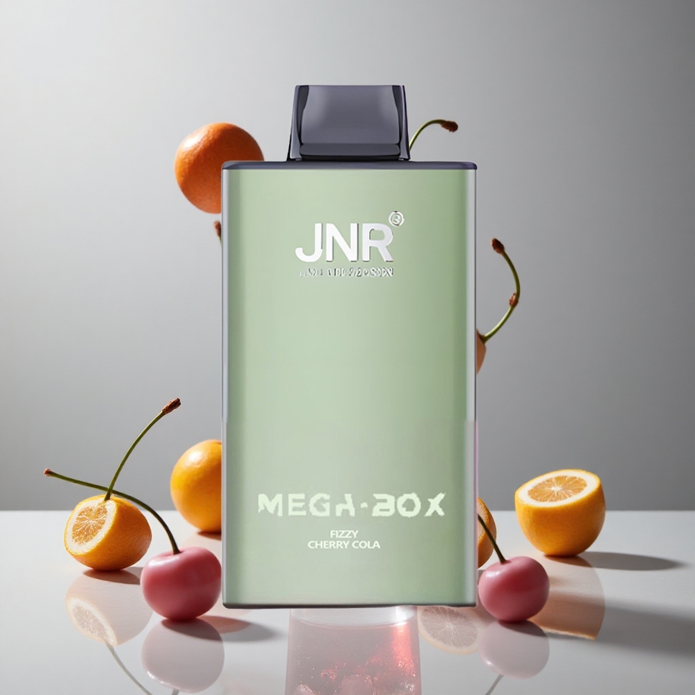JNR Mega Box 25000 Puffs Vape Desechable Cereza Cola Fizz 30ml vape wholesale Peru