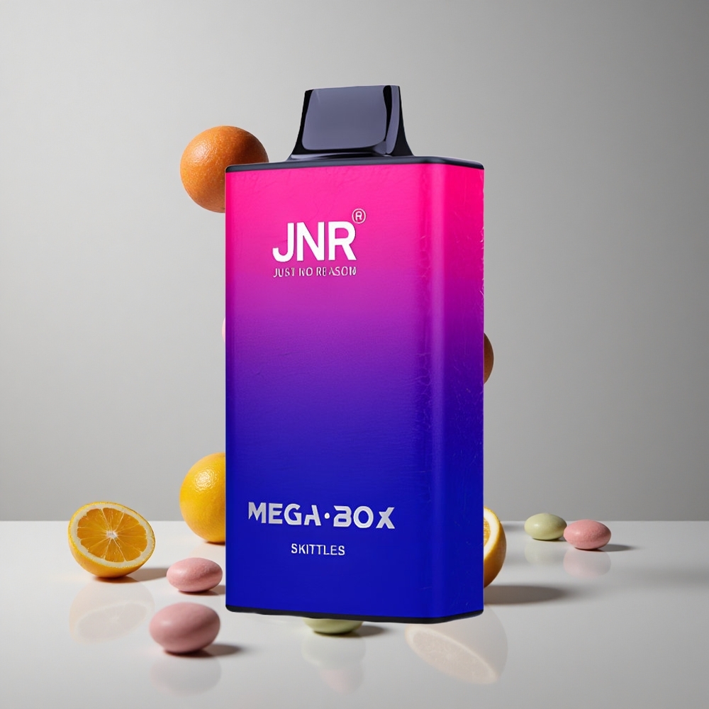 JNR Mega Box 25000 Puffs Vape Desechable Skittles con 30ml de Líquido y Carga Rápida Type-C vape wholesale Peru