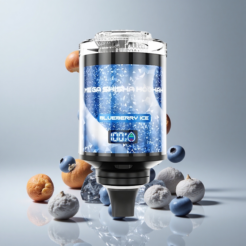 JNR Mega Shisha Hookah 100K Arándano Hielo Pantalla Interactiva vape wholesale Peru