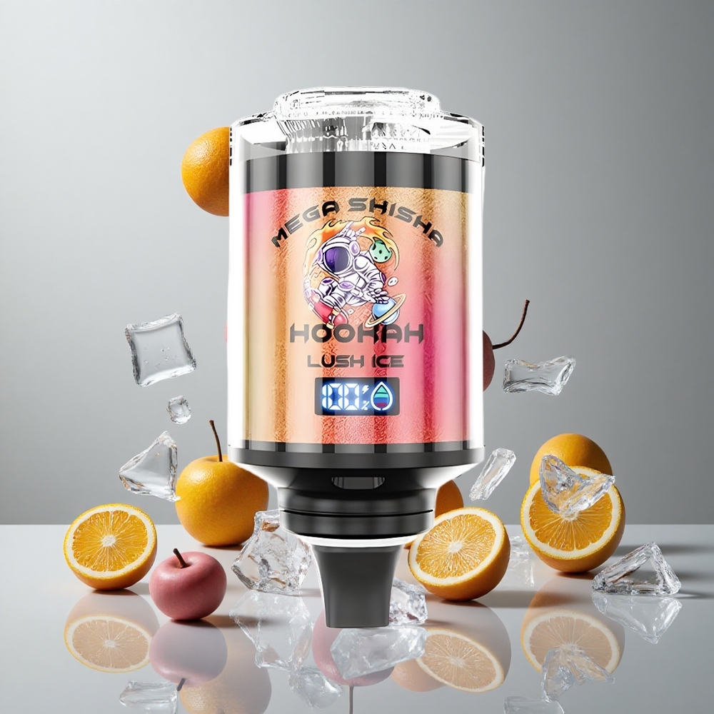 JNR Mega Shisha Hookah 100K Lush Ice (Hielo Lujurioso) Pantalla Interactiva vape wholesale Peru