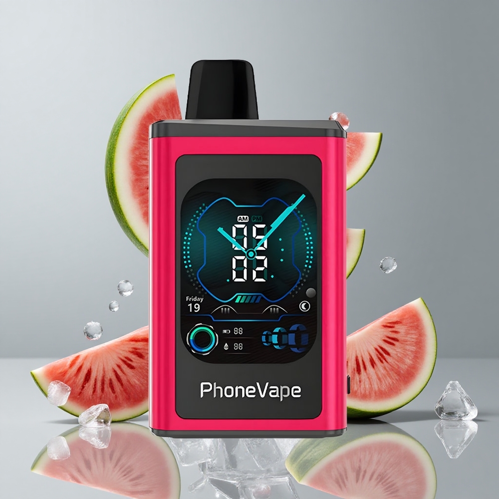 JNR PhoneVape 30000 Puffs Sandía Helada Pantalla Completa vape wholesale Peru