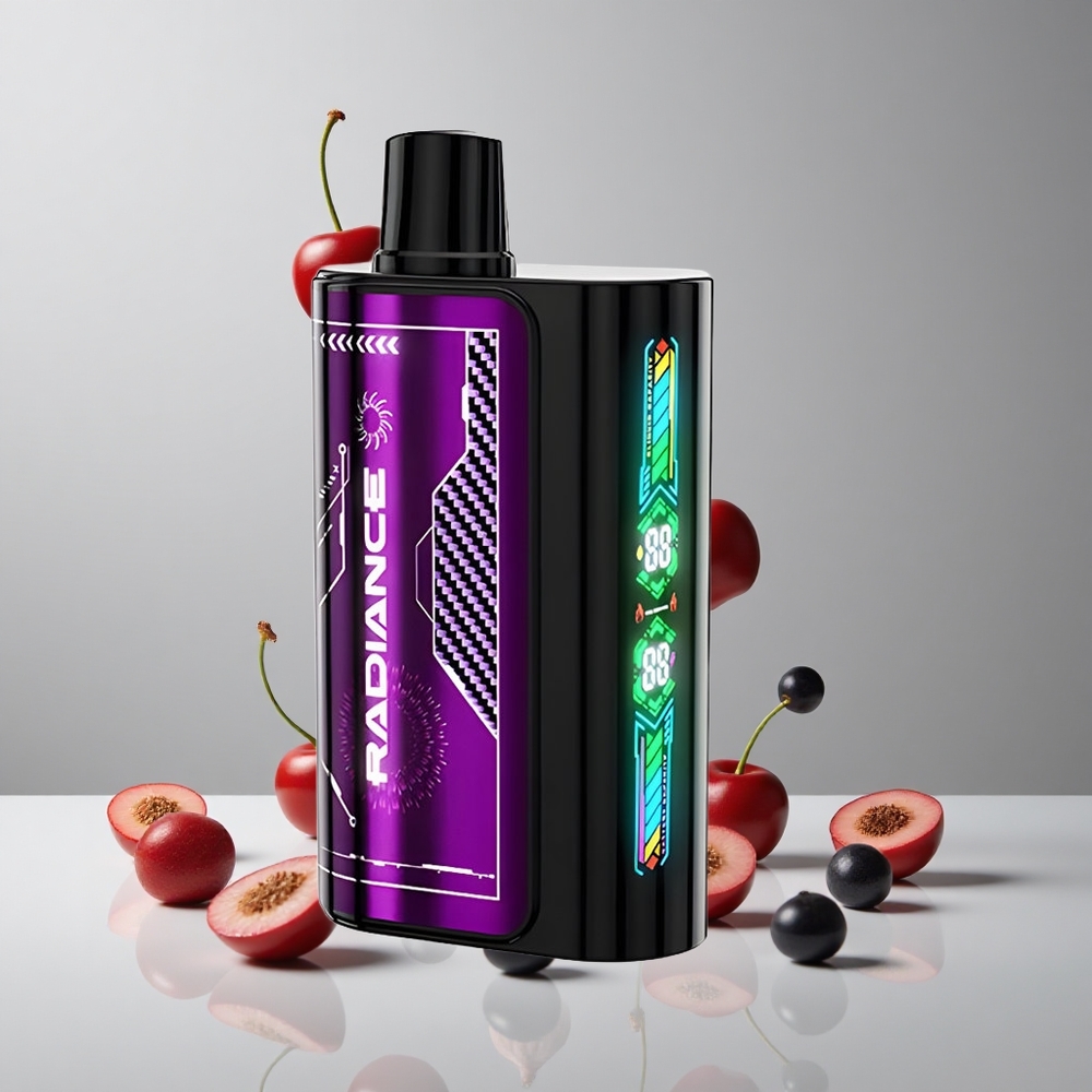 JNR Radiance 31000 Puffs Cereza-Baya Pantalla Inteligente vape wholesale Peru