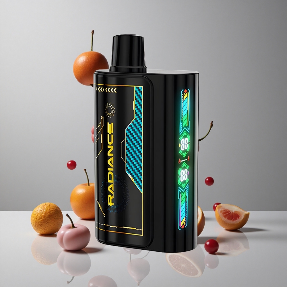 JNR Radiance 31000 Puffs E-Líquido 28ml Cereza Cola Fizz vape wholesale Peru
