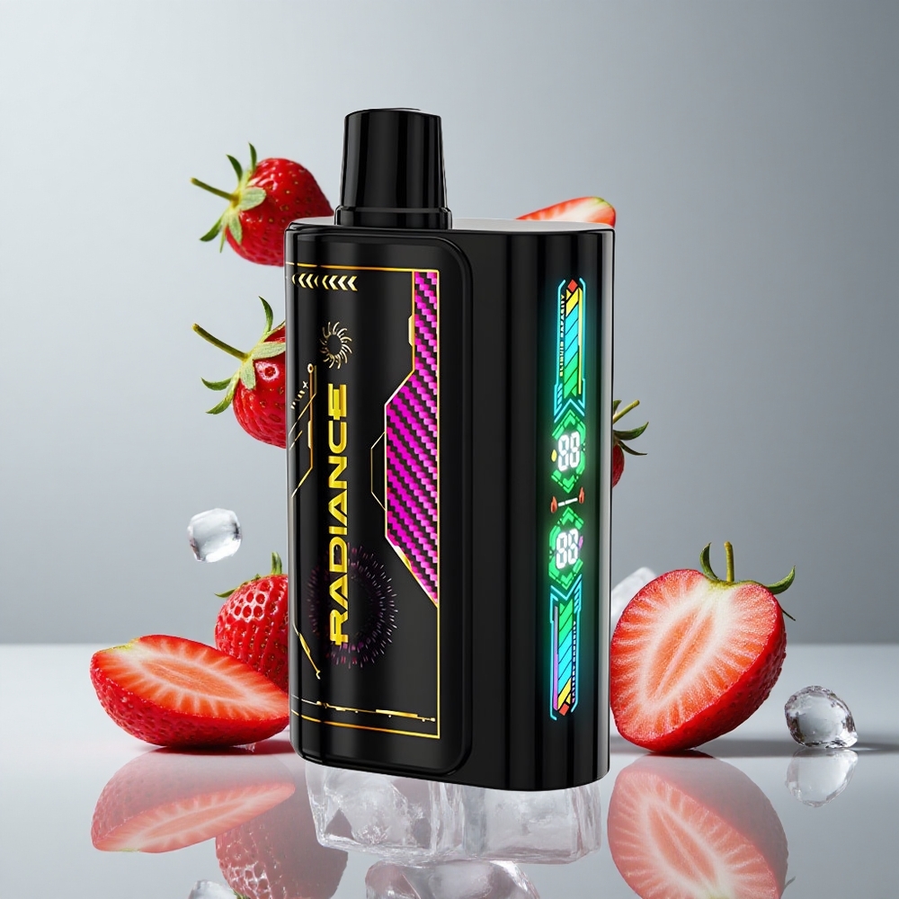 JNR Radiance 31000 Puffs Fresa Hielo Pantalla Animación Inteligente vape wholesale Peru