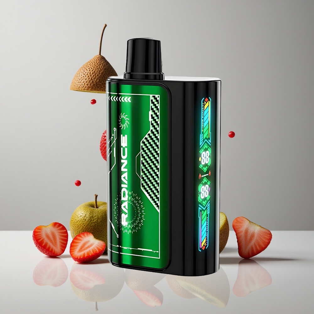 JNR Radiance 31000 Puffs Fresa Kiwi Pantalla Inteligente vape wholesale Peru