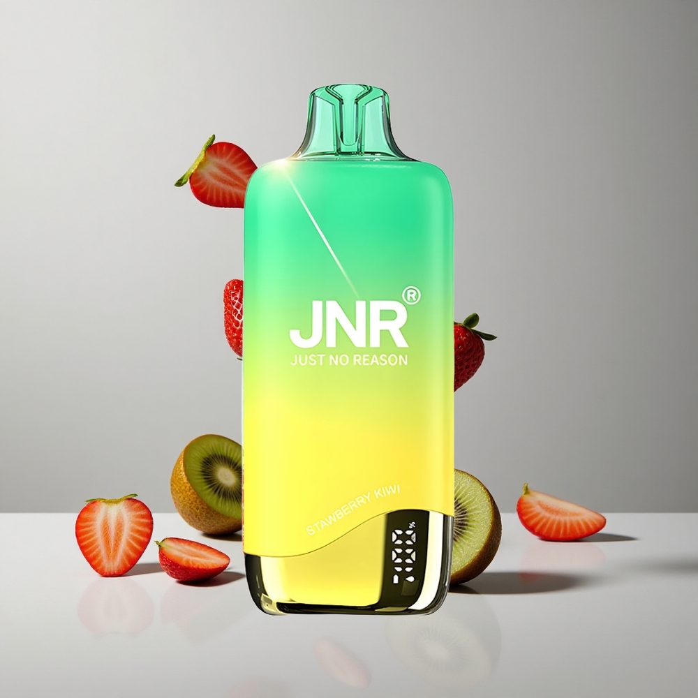 JNR Rainbow 10500 Puffs Fresa Kiwi Vape Desechable 18ml Tanque de Líquido vape wholesale Peru