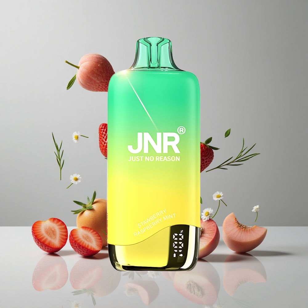 JNR Rainbow 10500 Puffs Fresa-Melocotón Menta vape wholesale Peru