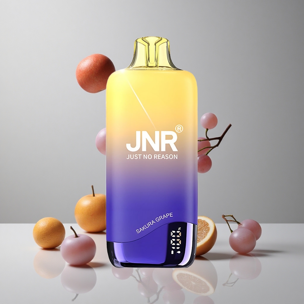 JNR Rainbow 10500 Puffs Vape Desechable Cereza Uva 18ml Tanque de Líquido vape wholesale Peru