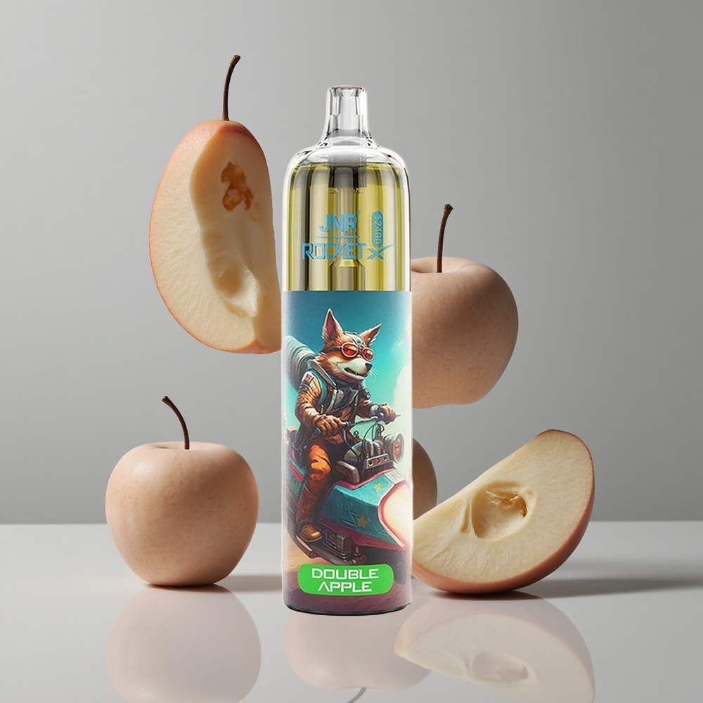 JNR Rocket-X 12400 Puffs Doble Manzana Ajustable RGB vape wholesale Peru