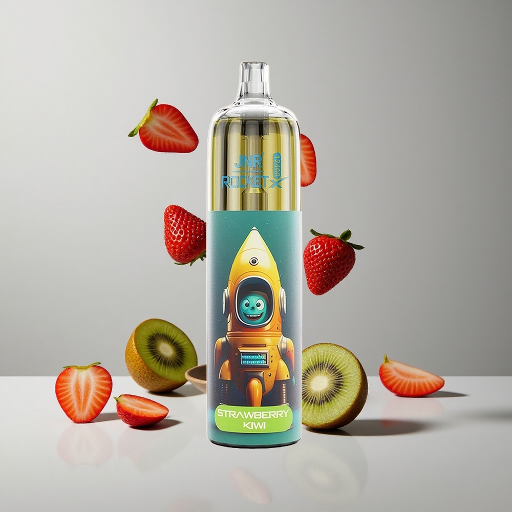 JNR Rocket-X 12400 Puffs Fresa Kiwi Flujo de Aire Ajustable vape wholesale Peru