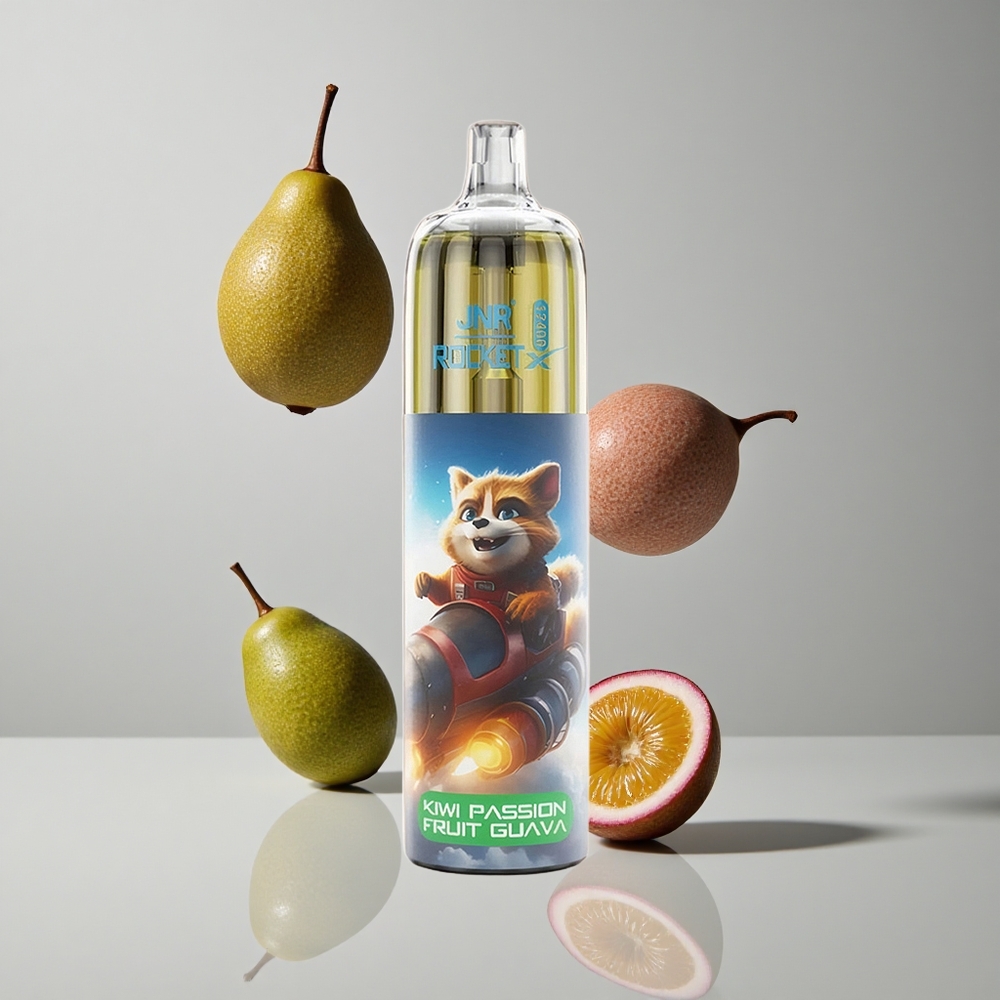 JNR Rocket-X 12400 Puffs Vape Desechable Kiwi Maracuyá Guayaba de Aire Ajustable vape wholesale Peru