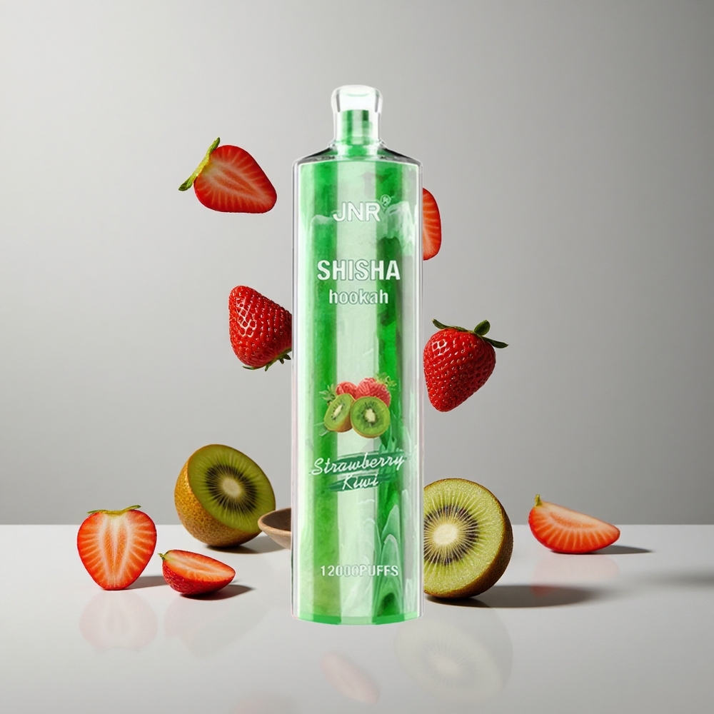 JNR Shisha Hookah 12000 Puffs Fresa Kiwi 750mAh Tipo-C carga rápida vape wholesale Peru