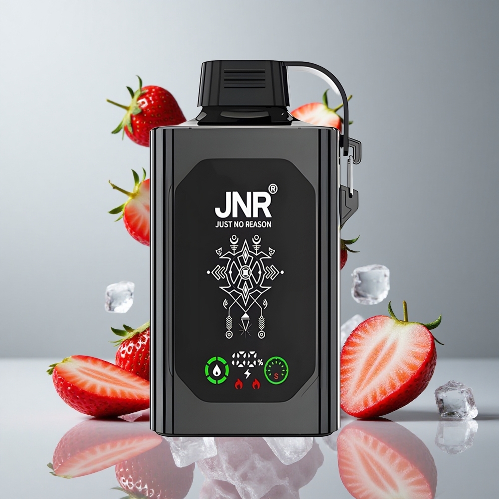 JNR Shisha Hookah Box 20500 Puffs Dispositivo Vape Fresa Helada Pantalla HD Carga Rápida Type-C vape wholesale Peru