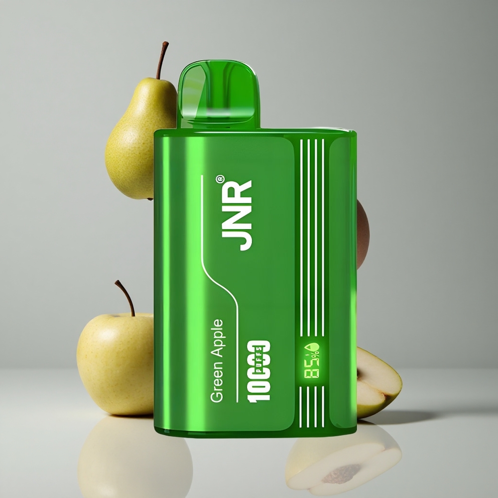 JNR Tank 10000 Puffs Manzana Verde Melocotón Pera Pantalla Digital vape wholesale Peru