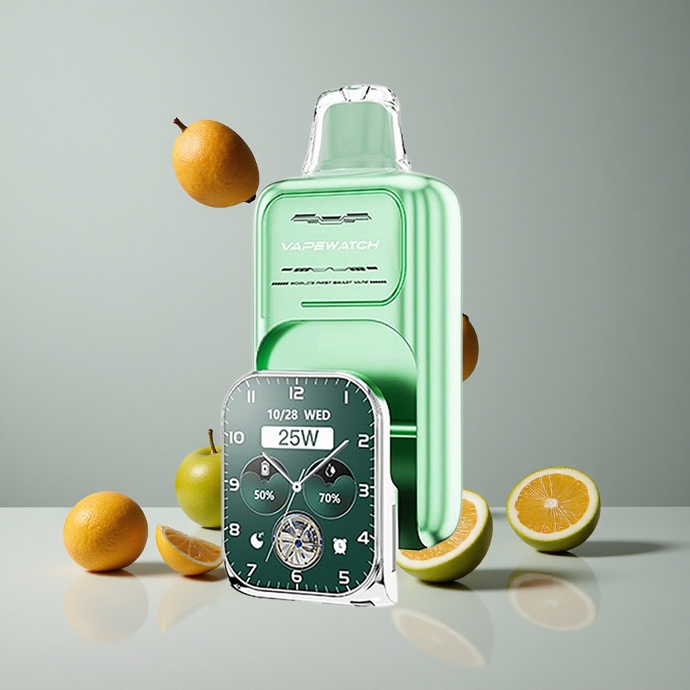JNR Vape Watch 30000 Puffs Menta de Miami 19mL 5% Nicotina vape wholesale Peru