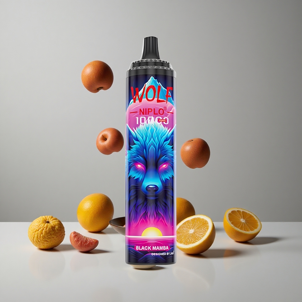 JNR Wolf Niplo 10000 Puffs Black Mamba 20ml Tipo-C carga rápida vape wholesale Peru