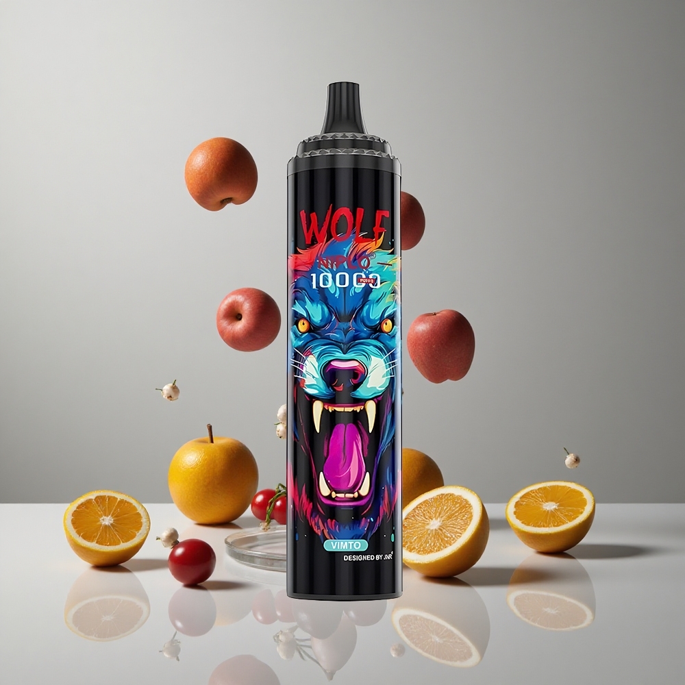 JNR Wolf Niplo 10000 Puffs Dispositivo Vape Desechable Vimto 20ml Tipo-C vape wholesale Peru