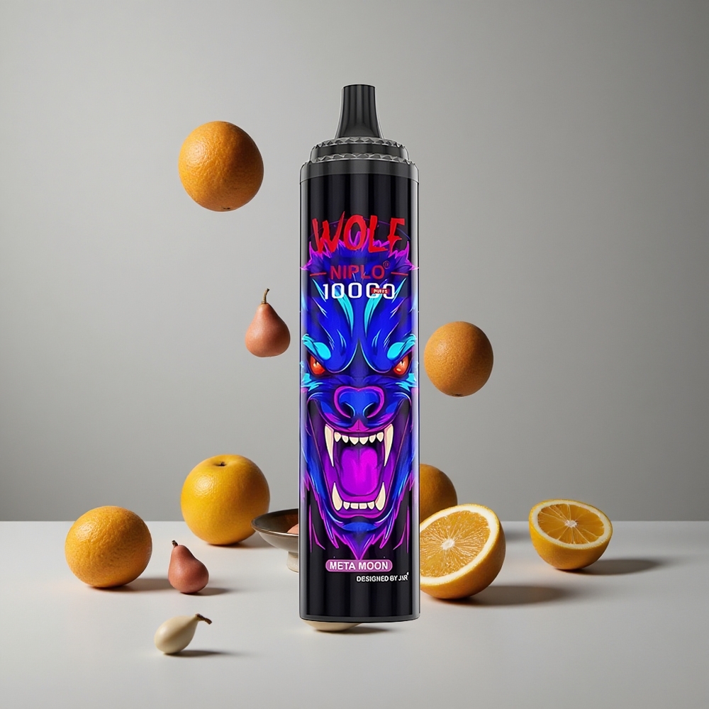 JNR Wolf Niplo 10000 Puffs Meta Luna 20ml Tipo-C carga rápida vape wholesale Peru