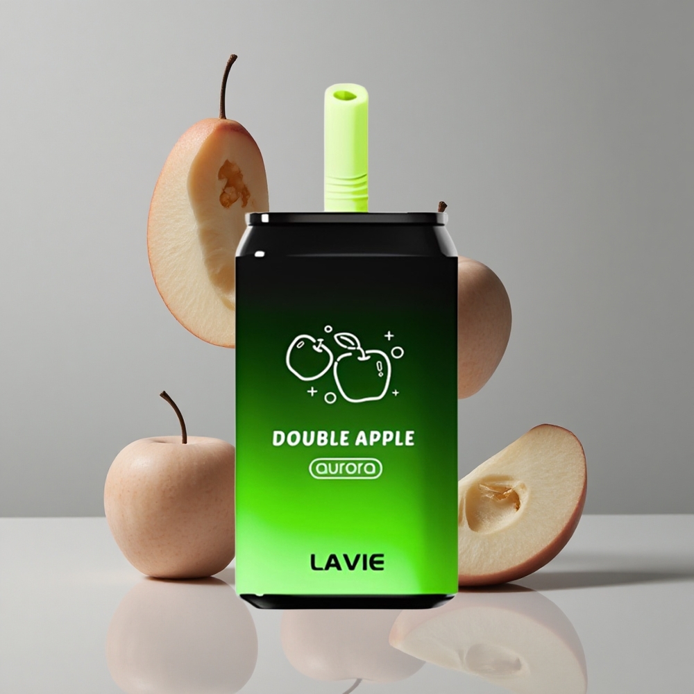 LAVIE Aurora 11000 Puffs Doble Manzana 22ML Recargable vape wholesale Peru