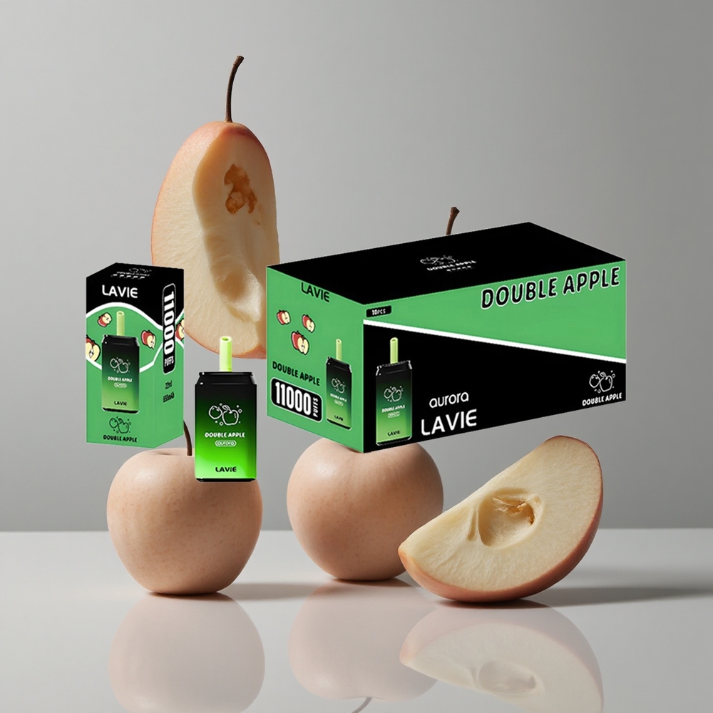 LAVIE Aurora 11000 Puffs Doble Manzana 22ML Recargable vape wholesale Peru