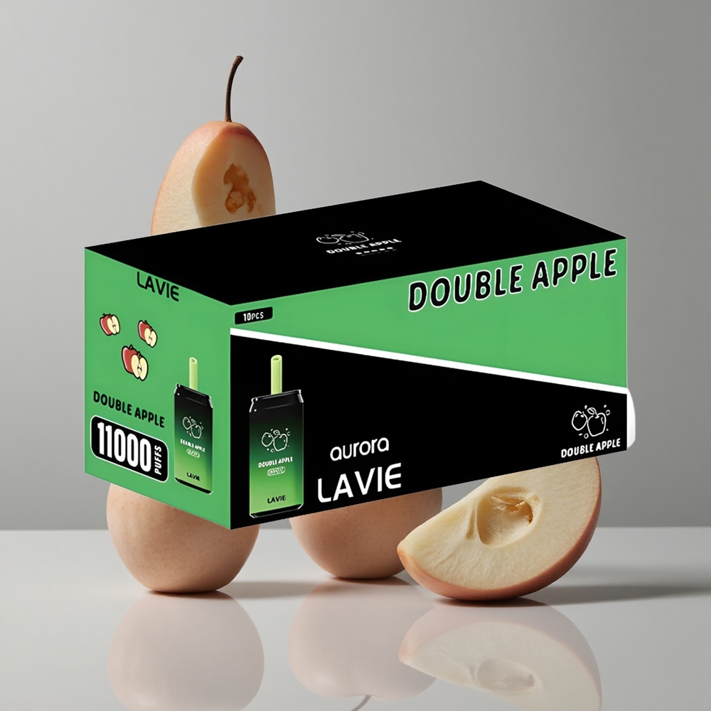 LAVIE Aurora 11000 Puffs Doble Manzana 22ML Recargable vape wholesale Peru