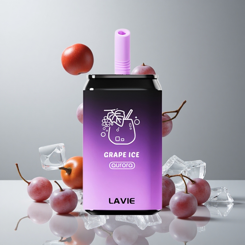LAVIE Aurora 11000 Puffs E-Líquido 22ML Uva Helada vape wholesale Peru
