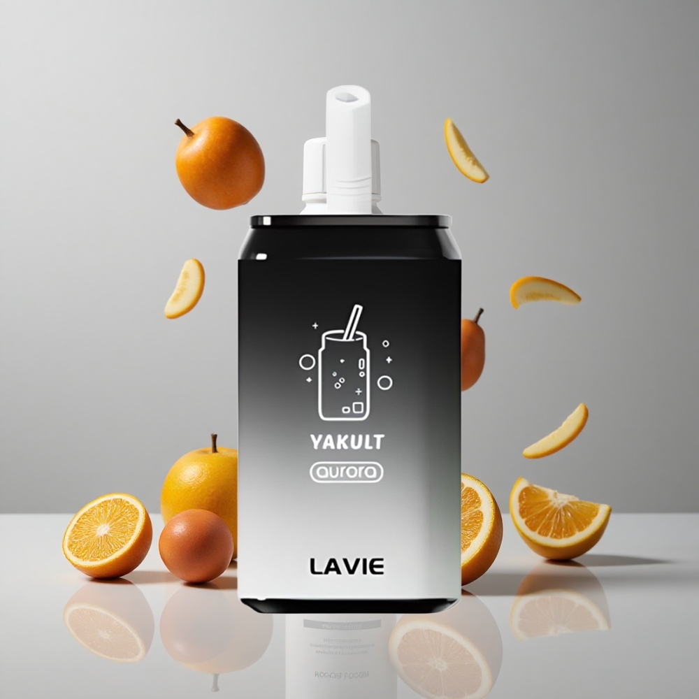LAVIE Aurora 11000 Puffs Yakult 22ML Recargable Tipo C vape wholesale Peru