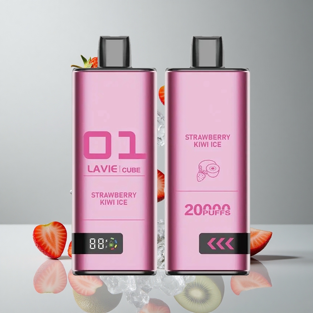 Lavie Cube 20000 Puffs Fresa Kiwi Hielo 28ML vape wholesale Peru