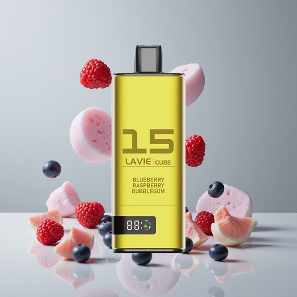 Lavie Cube 20000 Puffs Vape Desechable Arándano Frambuesa Chicle 28ML vape wholesale Peru
