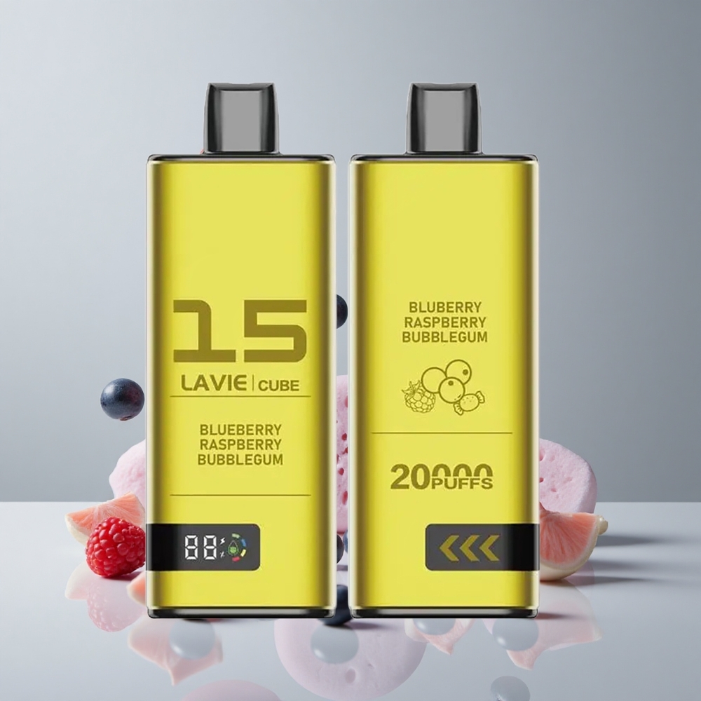 Lavie Cube 20000 Puffs Vape Desechable Arándano Frambuesa Chicle 28ML vape wholesale Peru